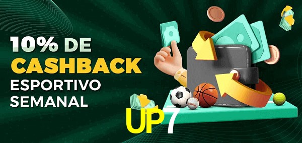 10% de bônus de cashback na UP7